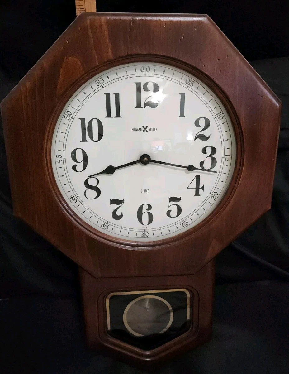 Howard Miller Wall Clocks Collectible 1970-1979 Time Period