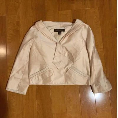Veste En Soie LOUIS VUITTON Payée Duty Champagne Gold Femme Taille 40 - Photo 1/4