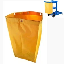 25 Gallon Vinyl Bag for Janitor Cart Cleaning Cart Bag