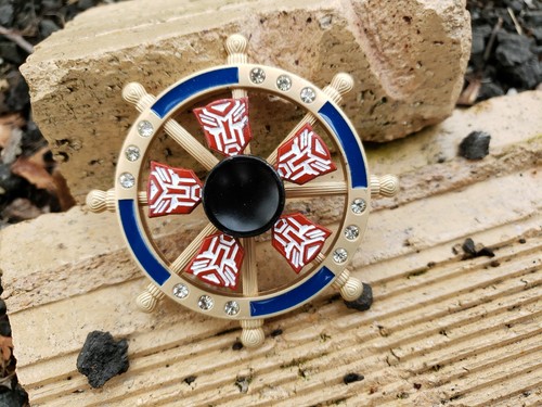 Dual All Metal Fidget Spinner Transformer Toy Boys Girls Kids Adults ADHD Focus - Picture 10 of 12