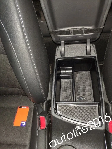 Bandeja de caja de almacenamiento con reposabrazos de coche para Kia Niro e-Niro PHEV híbrido enchufable 2018-2021 Foto 4 de 4