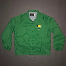 Vintage 1970s SWINGSTER SNAP BUTTON JACKET Ferry Morse Seeds WINDBREAKER Farm L
