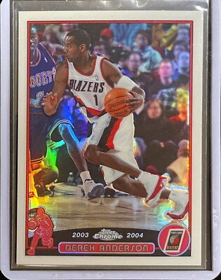 Derek Anderson - Refractor - 2003-04 Topps Chrome #74