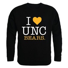 University Of Northern Colorado Bears UNC I Love Crewneck Sweatshirt Sweater