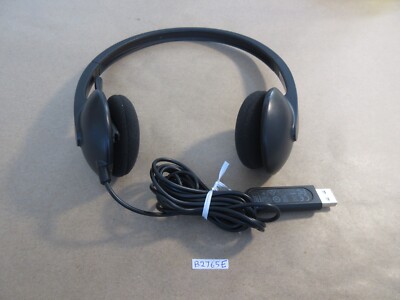 Logitech H340 Wired USB Computer Headset - Black