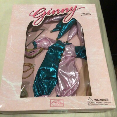 Vintage Ginny Vogue Dolls Mardi Gras Jester Clothes Original box Doll Club