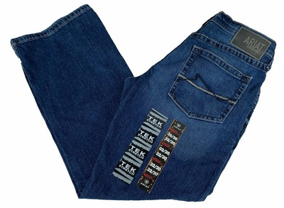 Ariat M5 Men's Slim Boot Cut Jeans, Medium Wash, 32x30 | eBay