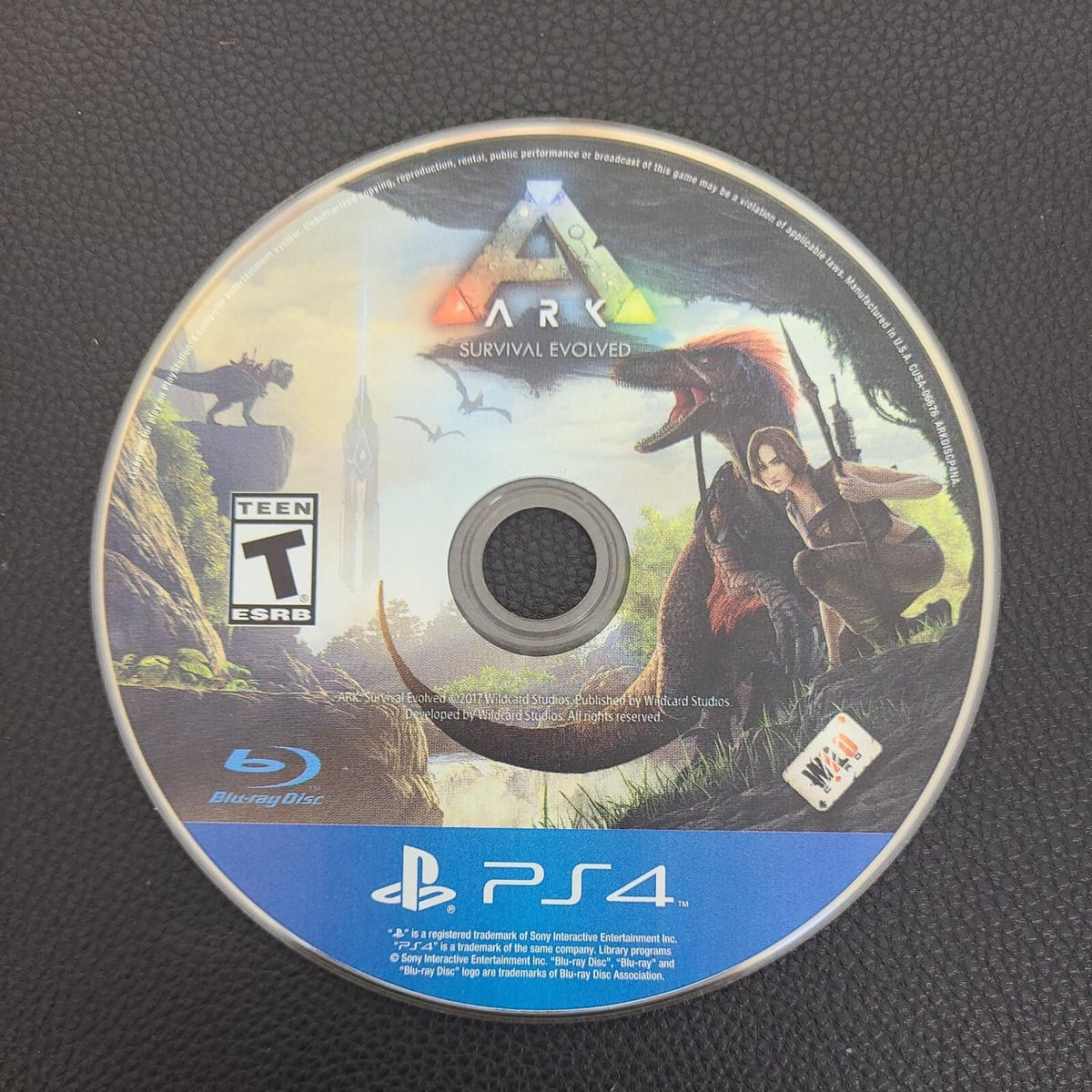 Ark: Survival Evolved (Sony PlayStation 4, PS4, 2017) Disc