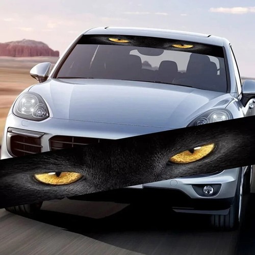 130cm Wolf Creative 3D Stereo Cartoon Decals Auto Front Windshield Sticker - Bild 4 von 11