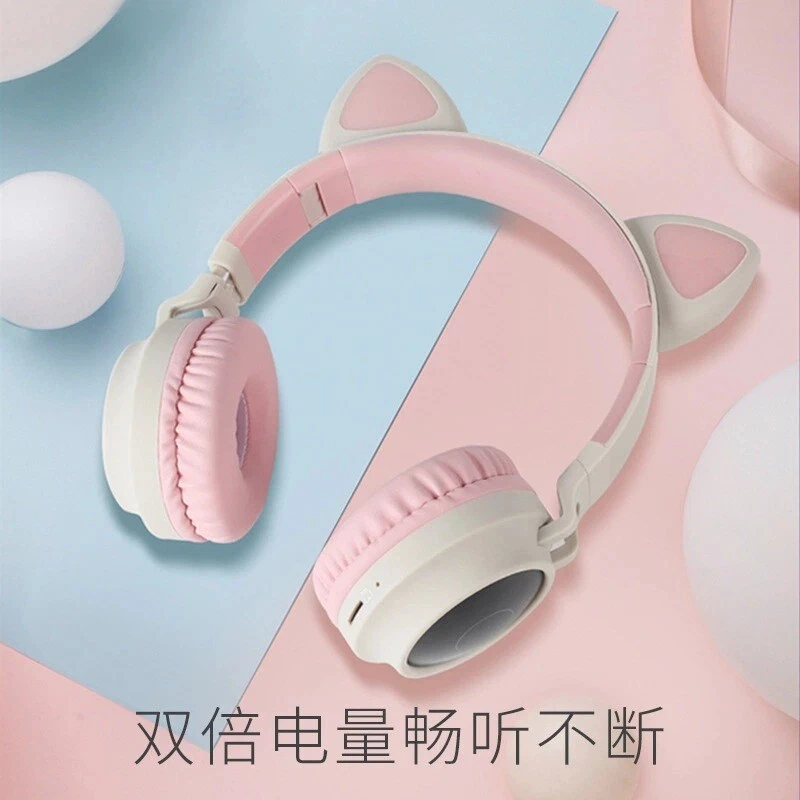 New Headworn Cat's Ears Mobile Phone Wireless Bluetooth Headset - Image 2 of 4