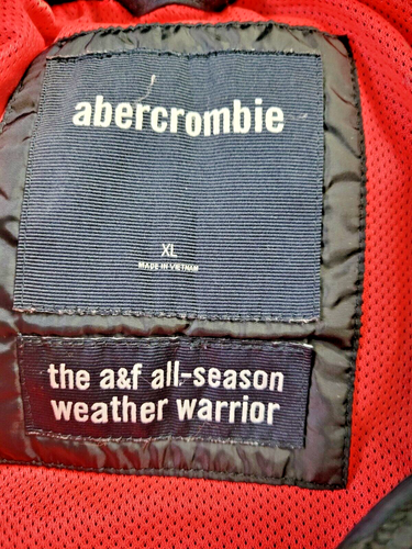 Abercrombie & Fitch The A&F All-Season Weather Warrior Winter Jacket Large - Picture 8 of 13