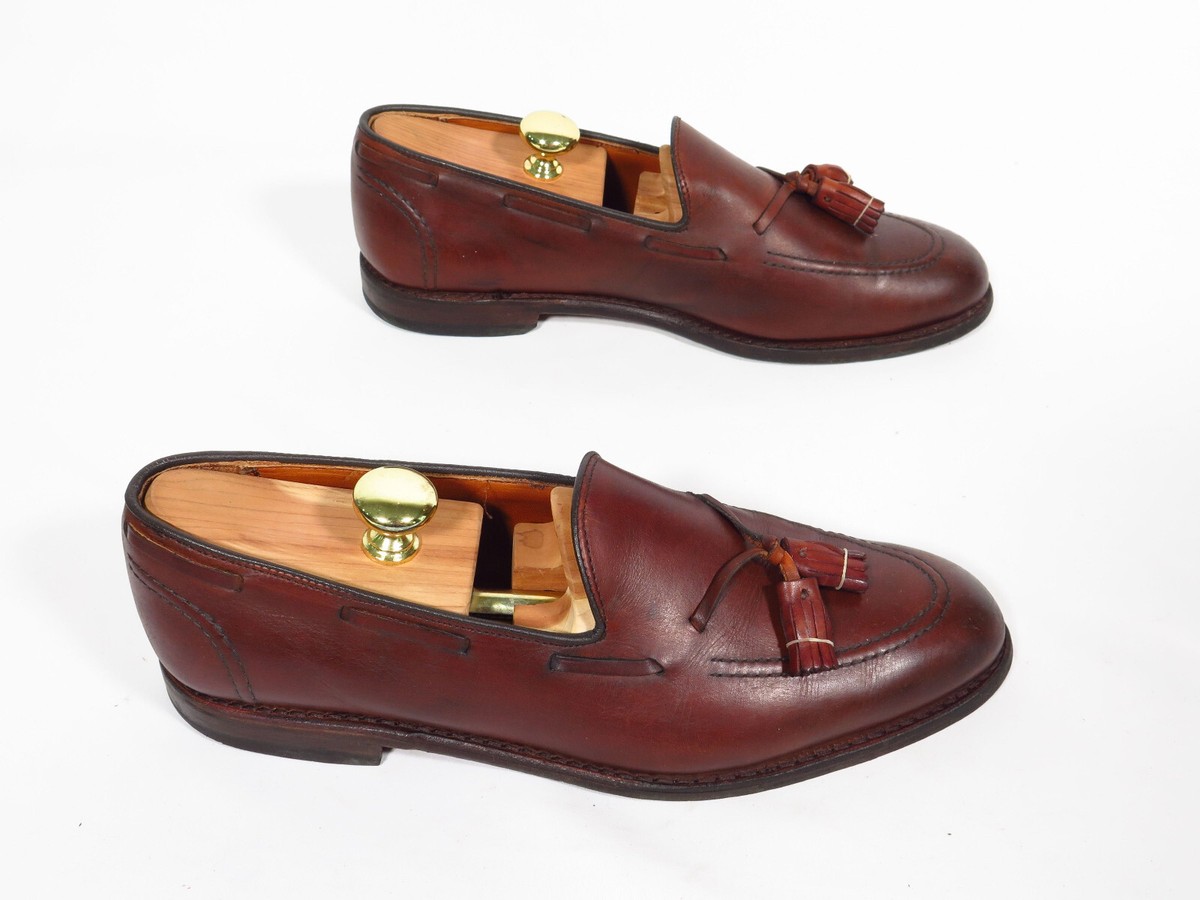 Allen Edmonds Dark Chili Acheson Calfskin Moc-Toe Tassel  display picture 2
