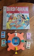 Bird Brain A Cagey Card Game Family Night Milton Bradley Vtg USA 4663 1966 READ