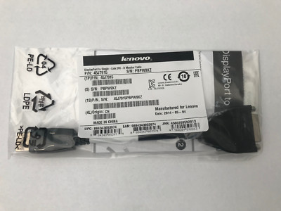 Original Lenovo DisplayPort auf Single-Link DVI-D Monitor Kabel Adapter PN 45J7915
