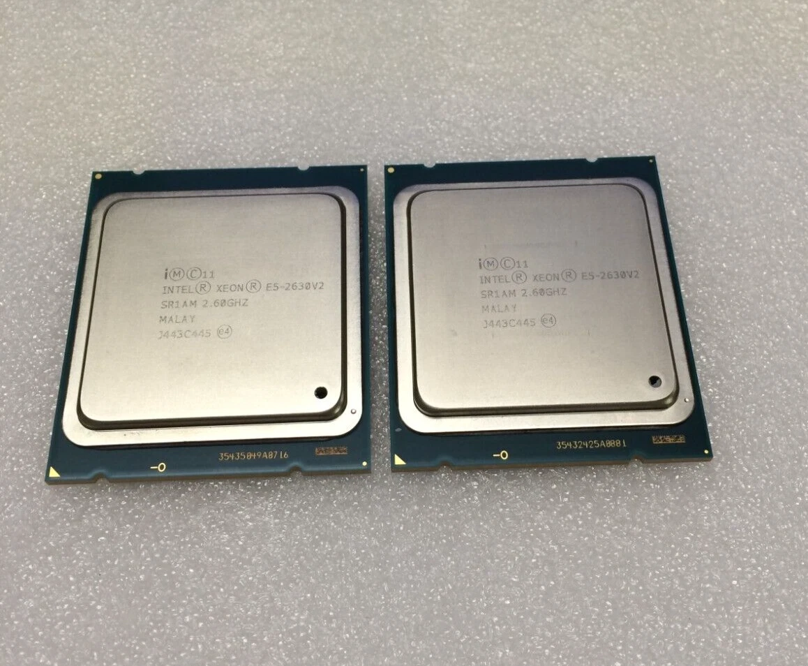 Processeur Intel Xeon E5-2630 V2 2.60GHz 6 Cœurs 15Mo Cache 80W LGA2011 (Renouvelé)