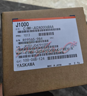 1PC New Yaskawa CIMR-JU2A0006BAA Inverter CIMRJU2A0006BAA