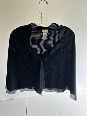 Profil Women's Black Formal Shoulder Cover Size M