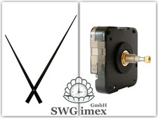 Quarz Uhrwerk  extra lang groß Uhrzeiger Satz Zeiger Riesig 45 cm Schwarz 76