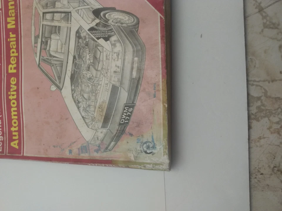 Manual de reparación Haynes para Acura Integra y Legend. Foto 3 de 4