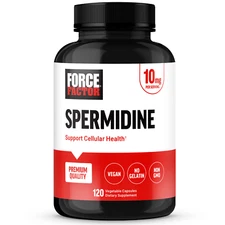 FORCE FACTOR Spermidine Supplement for Longevity & Cellular Health