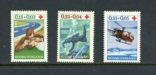 R2714   Finland   1966    Red Cross   3v.   MNH