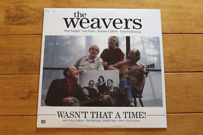 THE WEAVERS WASN'T THAT A TIME LASERDISC [NEW SEALED] LD PETE SEEGER