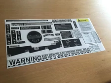 International Tractor warning stickers / decals