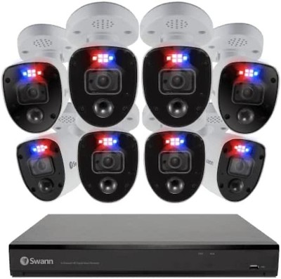 Swann DVR 5580 16-Kanal CCTV Sicherheitskit 2 TB 8 x 4K Enforcer Kamera 1655808RL
