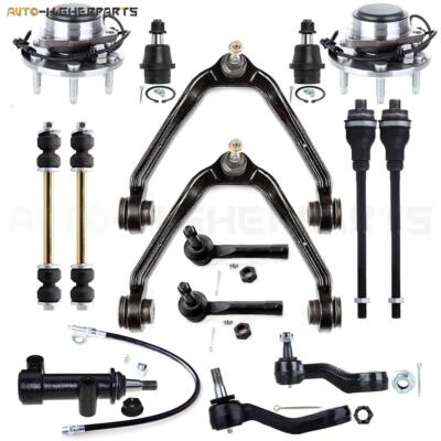 For 2000-2005 Chevy Tahoe 15x Front Control Arm Tie Rod Sway Bar Wheel Hub 2WD