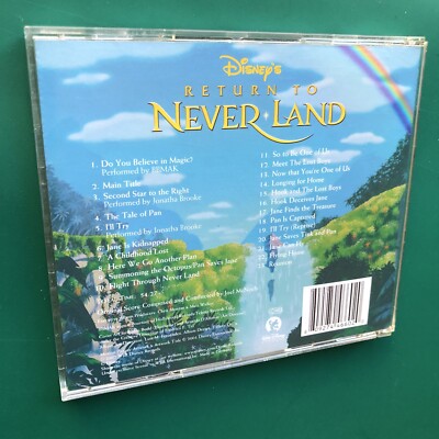 Joel McNeely RETURN TO NEVERLAND Disney Animation Soundtrack OST