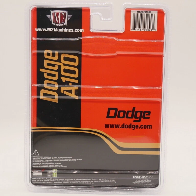 M2 1:64 Diecast car model metal toy car 1967 Dodge A100 Panel Van - Image 2 of 4