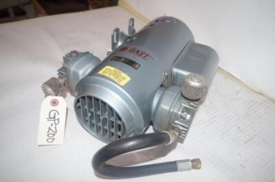 GAST 1/3HP Compressor Piston Pump  3LBA-28-M321X  1725RPM  120VAC  3.6A. 60HZ.