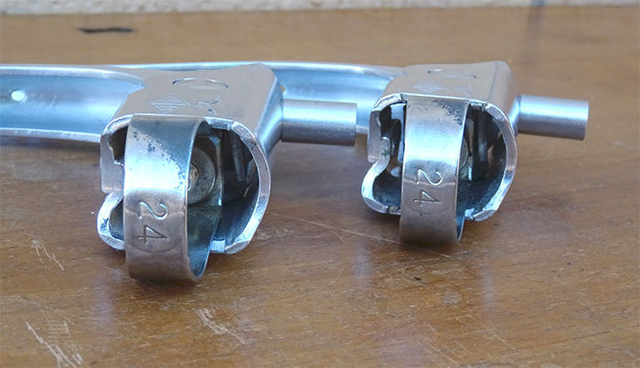 Leve Freno (Levier De Frein) Vintage Campagnolo Pour Vélo De Course - Années 70/80 - État Opérationnel Occasion