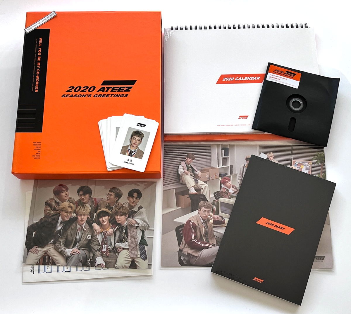 ATEEZ 2020 SEASON'S GREETINGS Full Set JP ver. DVD Region