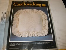 NEW Pineapple Candlewicking 16x16" Pillow Kit Cross Stitch Originals CWK-4 CS6 