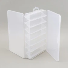Fishing Lure Bait Box 14 Compartment Double Side Organizer Tackle Storage Case