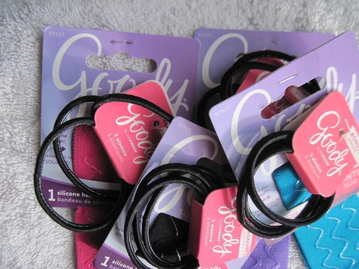 Goody Silicone Headwrap Wide Slide Proof Secure Hold Fit  display picture 1