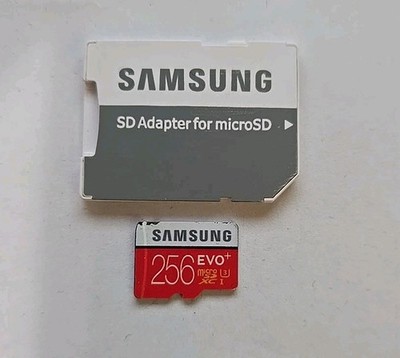 New Samsung Genuine EVO Plus 256gb Class 10 U1 microSDXC MB-MC256HA/AM
