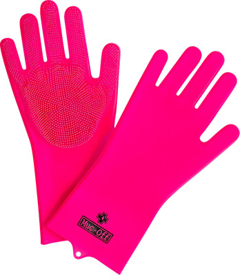 MUC-OFF Deep Scrubber Gloves - XL 20625 for Easy Cleaning