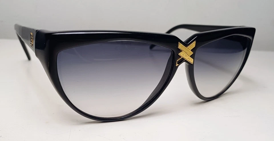 Gafas de sol LAURA BIAGIOTTI vintage años 80 hechas en Italia moda gafas  Foto 3 de 4