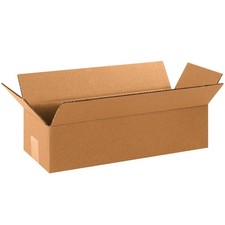 16 x 6 x 4 Corrugated Cardboard Boxes, Long 16"L x 6"W x 4"H, Pack of 25  Sh...