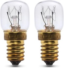 2 x 15w Oven lamp for use Within a Rangemaster Oven. 240v. 300° Heat Resistant