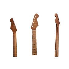 Manche Stratocaster 1 Pièce en érable flammé et finition satinée