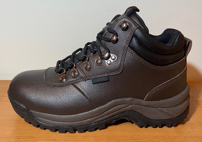 ''Propet'' Cliff Walker Bronco Brown Hiking Waterproof Mens Boots Diabetic M3188
