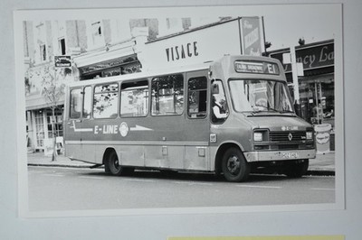 Renault Midi Bus E-Line Ealing Broadway London Hdz 5467 RW67 1993 Vintage Foto