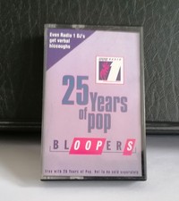 B. B. C. - Radio 1 - 25 Years Of Pop Bloopers Cassette -  ( Fully Play Tested ) 