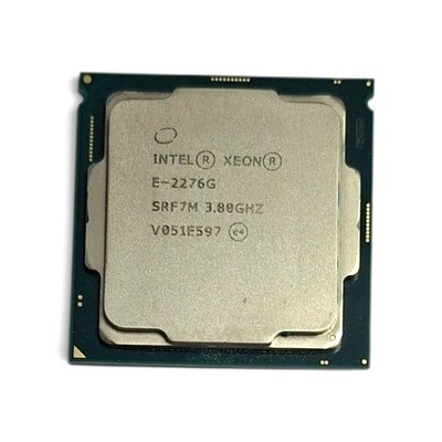 E-2276G Intel Xeon   3.8 GHz, 6 Kerne, 12 MB Cache, ECC, LGA1151, Server CPU