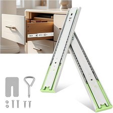 10 Pairs Side Mount File Cabinet Rails for Tool Boxes Runner RV Kitchen Cabinets