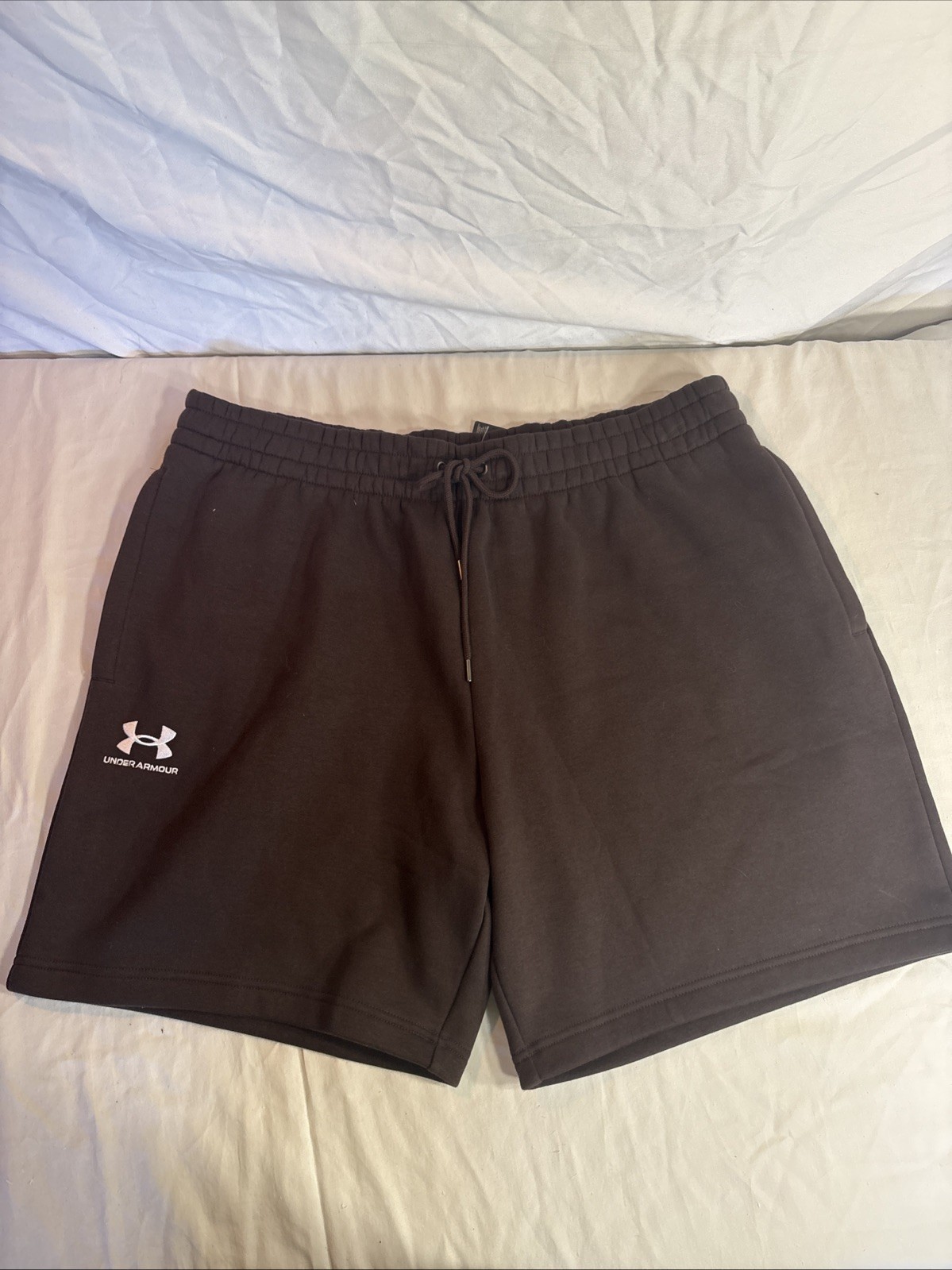 Under Armour Men's Icon Fleece Loose Fit Shorts - Kona Brown - XXL