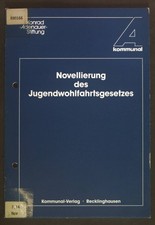 Novellierung des Jugendwohlfahrtsgesetzes.